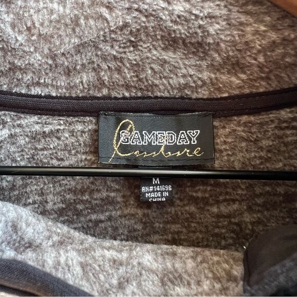 Gameday Couture Women's Virginia Tech Quilted Panel Snap Up Pullover Sweatshirt - Picture 3 of 10